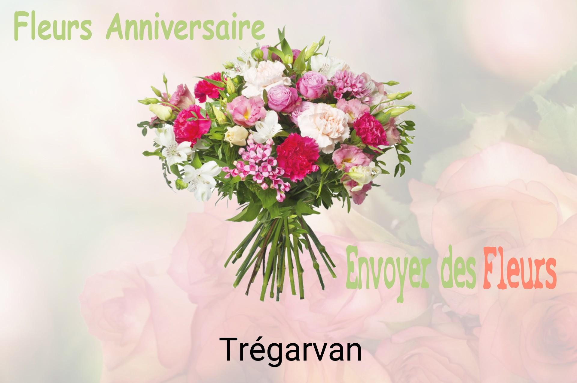 Bouquet de fleurs d’anniversaire livré à Trégarvan